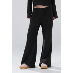 KOAJ - Buzo cuello redondo unicolor oversize en tela texturiza Mujer
