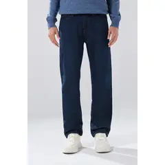 KOAJ - Jean 90´S azul intenso con costuras y tiro bajo Hombre