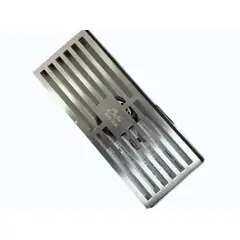 GENERICO - Rejilla Lineal Premium Acero Inoxidable SUS 304 Drenaje Oculto