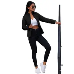 URBAN PLUS - Chaqueta para mujer color negro