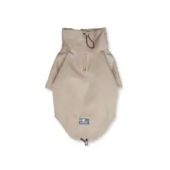 WAWAW - Chaqueta 2XL cortavientos lona beige forro beige
