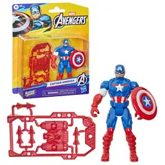 MARVEL - Figura de Acción Capitán América Avengers ActionVerse