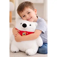 INFANTILES CAJUROMIX - Peluche Suave Oso Polar