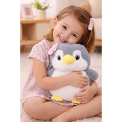 INFANTILES CAJUROMIX - Peluche Suave Pinguina