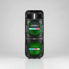 GENERICO - Cabina De Sonido 12 Gd-2152 Función De Ecualizador, Negro