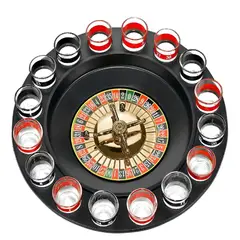 GENERICO - Juego Fiestas Ruleta Rusa Estilo Casino Beber Shots