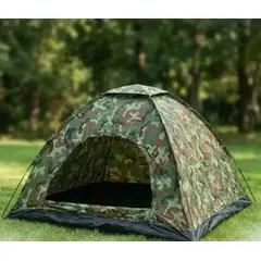 INFANTILES CAJUROMIX - Carpa Camping Para 4 Personas- Impermeable