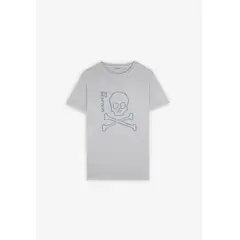 SCALPERS - Camisetastroke lt i tee Multicolor 60344LIGHTGREY