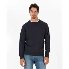 SCALPERS - Buzo sudadera basica calavera Azul 25240NAVY
