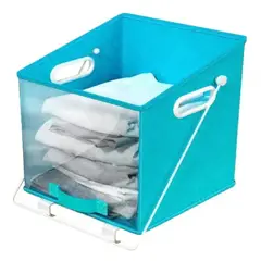 GENERICO - Organizador Ropa Plegable Cesta Ajustable Almacenado Armario