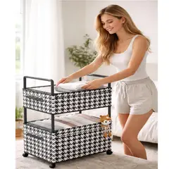 GENERICO - Estante Para Ropa 2 Niveles