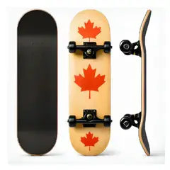 GENERICO - Tabla Skate Patineta Pino Canadiense Semi Profesional