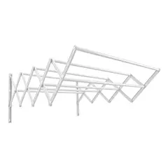 ENERGY PLUS - Tendedero Plegable Ropa 100x104cm Acero Capacidad 60 Libras