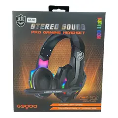 GENERICO - Audífonos Gamer Kotion Each G9000 Over-ear Con Luz Led Para Ps4 Y Pc