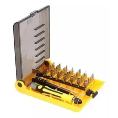 SHADOW - Kit Destornilladores 45 En 1 Universal Pro Portátil Con Pinzas