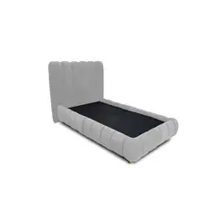 GENERICO - Basecama Praga Modular Gris 200 King mas Espaldar