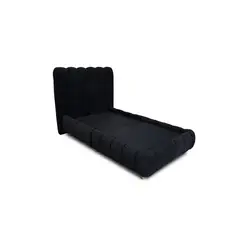 GENERICO - Basecama Praga Modular Negro 200 King mas Espaldar