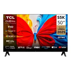 TCL - Televisor - 50 Pulgadas 50S5K FHD QLED Smart TV