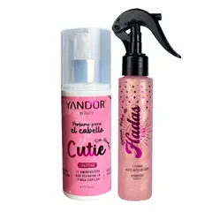 YANDOR - Combo Splash Polvo de Hadas Pink + Perfume para el Cabello Cutie