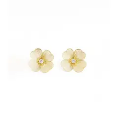 ZYRAL - Aretes Dorados Mujer Marca ZARC01-155