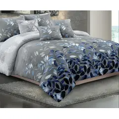 SIRENITAS - Edredón Cubrelecho Colcha Doble diseño cama Sencilla Semi Doble Queen King Floral