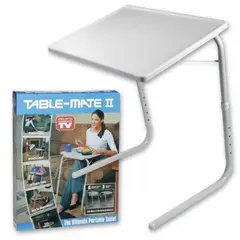 GENERICO - Mesa Ajustable Multiusos Portátil Plegable Table Mate