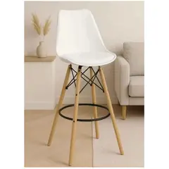 GENERICO - Silla Barra Bar Alta 107 Cms Elegance Moderna
