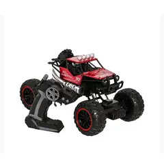 GENERICO - Carro Control Remoto Todoterreno Rc 4x4 Vehículo De Escalada Color Rojo