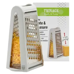 GENERICO - Rallador De Queso y Verduras Con Contenedor Trituradora De Alimentos Manual y Rallador De Jengibre