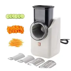 GENERICO - Rallador Eléctrico De Verduras Slicer Cutter Processor