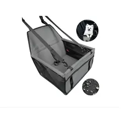 GENERICO - Silla De Carro Para Mascotas, Asiento De Coche Para Transportar