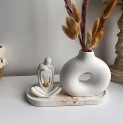 DECORACIONES ALE Y GABY - Centro de Mesa Dona para Mesa de comedor