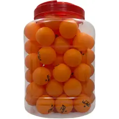 GENERICO - Pelota Para Tenis Mesa, Ping Pong Gvsport 1 Estrella X60unds