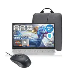 ASUS - PORTATIL VIVOBOOK - RYZEN 5 7520U - DDR5 16GB - SSD 512 GB - 15.6" FHD + MALETA Y MOUSE