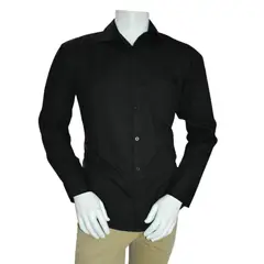 GENERICO - Camisa Slim Manga Larga Hombre Popelina Strech