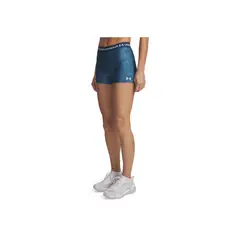 UNDER ARMOUR - Short Mujer HEATGEAR PRNT SHORTY Azul