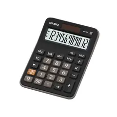 CASIO - Calculadora MX-12B-BK 12 Digitos Negro