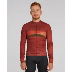 GW - Camiseta Manga Larga Crosswalk Granate