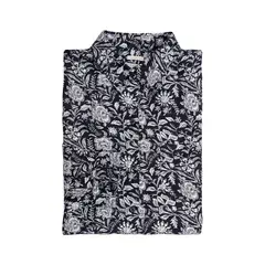 ROCKFORD - Camisa Mujer Bls-Lirioprint-Ss23 Negro