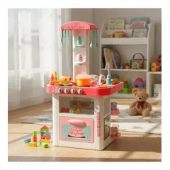 GENERICO - Set Cocina De Juguete Niñas -accesorios Luz Y Sonidos