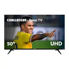 CHALLENGER - Televisor 50KR15 T2 ROKU UHD