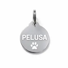 GENERICO - Placa Identificación Mascota Personalizada en acero