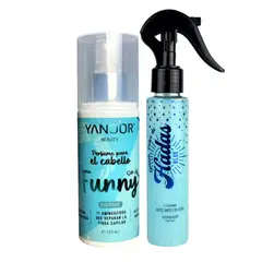 YANDOR - Combo Splash Polvo de Hadas Blue + Perfume para el Cabello Funny