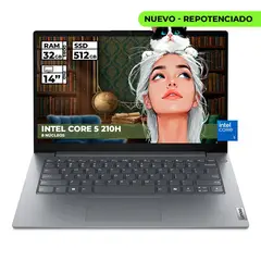 Lenovo - PORTATIL V14 G5 INTEL CORE 5-210H 32GB RAM 512GB SSD 14'' FHD WINDOWS 11 PRO