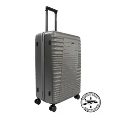EXPLORA MALETAS - Maleta de Viaje Rígida Grande Flieger Gris - 28