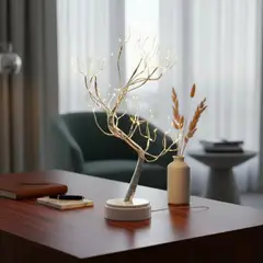 LEDMAX - Lampara Led Decorativa En Forma De Bonsai Regalo Perfecto