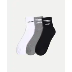 ATMOS - Pack Medias Caña Media Algodón X3 Para Hombre Surtido