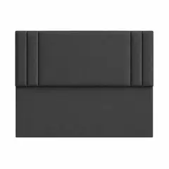 DISEÑOS RAMONA'S - Cabecero Queen Milan 160x60+55 Dark Grey