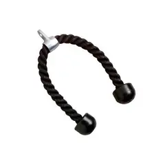 DEPORTES CBM - LAZO CUERDA PARA MULTIFUNCIONALES O MULTIFUERZAS EJERCICIOS DE POLEA DE TRICEPS Y BÍCEPS BRAZOS