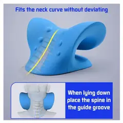 GENERICO - Soporte Cervical Ergonomico para Estiramiento de Cuello y Hombros Uso Diario 10 Minutos